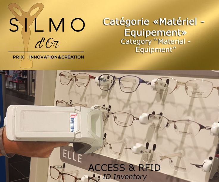 Nomination Prix Silmo d'Or RFID-Opticien-RFID-lunettes-inventaire-alarme-antivol-tracabilite-Access-France-Securite